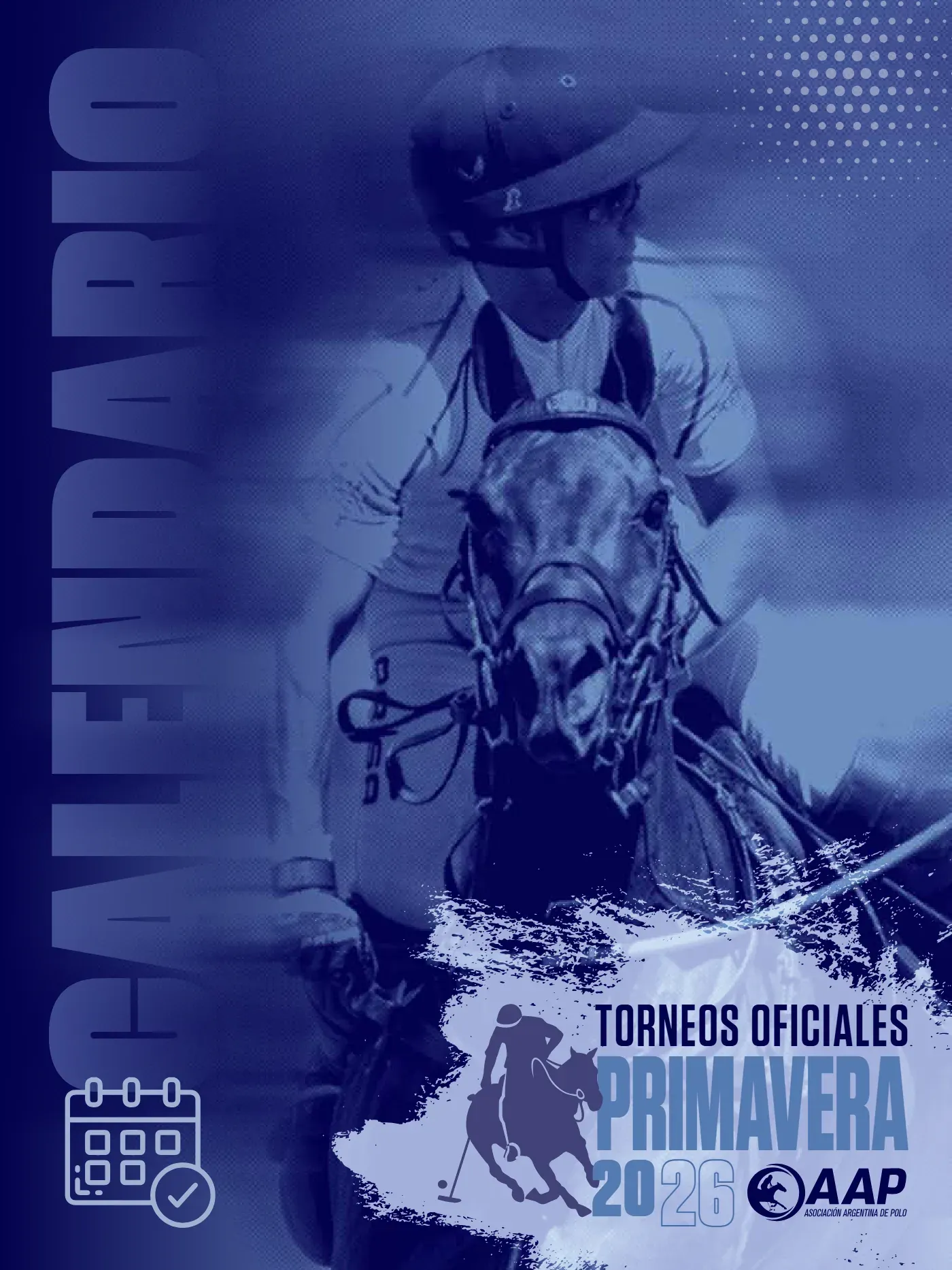 Calendario AAP Primavera 2026, página 1 de 12: Tapa, Calendario de Torneos Oficiales Primavera 2026
