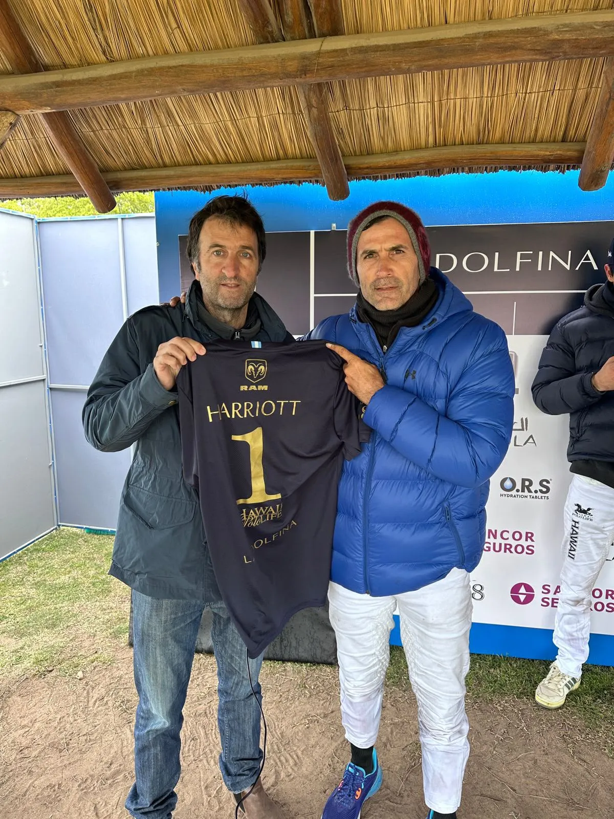 Adolfo Cambiaso, homenaje a Harriott